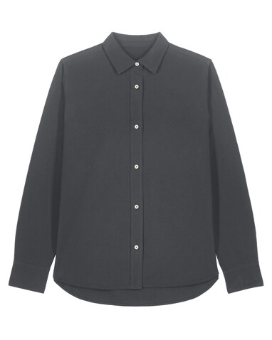 Stella Oxford Shirt - Das Damen-Oxfordhemd - Anthracite - XL bedrucken, Art.-Nr. STWW971C2531X Stella Oxford Shirt - Das Damen-Oxfordhemd - Anthracite - XL bedrucken, Art.-Nr. STWW971C2531X