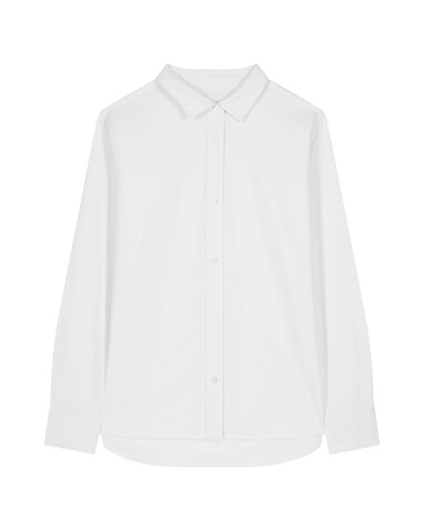 Stella Oxford Shirt - Das Damen-Oxfordhemd - White - S bedrucken, Art.-Nr. STWW971C0011S Stella Oxford Shirt - Das Damen-Oxfordhemd - White - S bedrucken, Art.-Nr. STWW971C0011S
