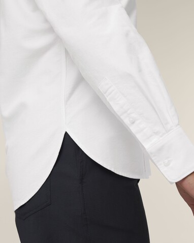 Stella Oxford Shirt - Das Damen-Oxfordhemd - White - 3XL bedrucken, Art.-Nr. STWW971C0013X