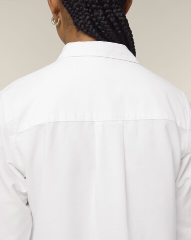 Stella Oxford Shirt - Das Damen-Oxfordhemd - White - XL bedrucken, Art.-Nr. STWW971C0011X Stella Oxford Shirt - Das Damen-Oxfordhemd - White - XL bedrucken, Art.-Nr. STWW971C0011X
