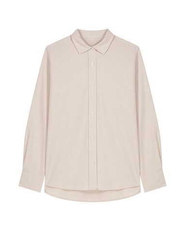 Stella Oxford Shirt - Das Damen-Oxfordhemd - Beige Oxford - XXL bedrucken, Art.-Nr. STWW971C3622X Stella Oxford Shirt - Das Damen-Oxfordhemd - Beige Oxford - XXL bedrucken, Art.-Nr. STWW971C3622X