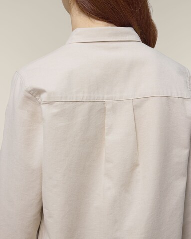 Stella Oxford Shirt - Das Damen-Oxfordhemd - Beige Oxford - XXL bedrucken, Art.-Nr. STWW971C3622X Stella Oxford Shirt - Das Damen-Oxfordhemd - Beige Oxford - XXL bedrucken, Art.-Nr. STWW971C3622X