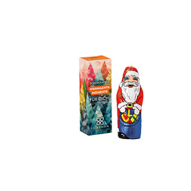 Klett Weihnachtsmann, 15g in der Werbebox bedrucken, Art.-Nr. 1278.00001