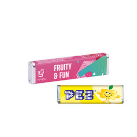 PEZ Bonbonriegel, Zitrone bedrucken, Art.-Nr. 1296.00001 