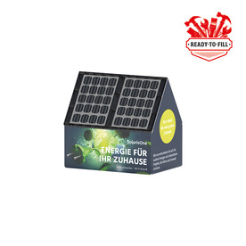 3D-Präsent Haus, ready to fill bedrucken, Art.-Nr. 1297.00042