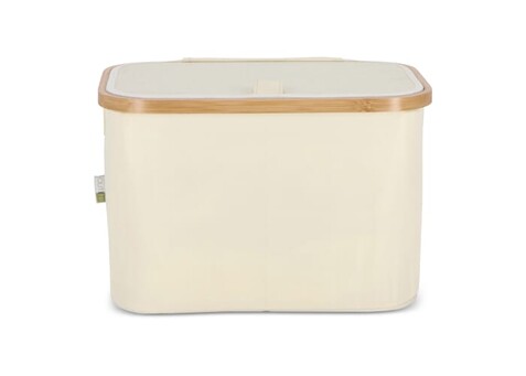 InSideOut faltbarer Korb mit Deckel Sogne 38 x 26 x 25cm rPET - Ecru bedrucken, Art.-Nr. LT57103-N0054 InSideOut faltbarer Korb mit Deckel Sogne 38 x 26 x 25cm rPET - Ecru bedrucken, Art.-Nr. LT57103-N0054