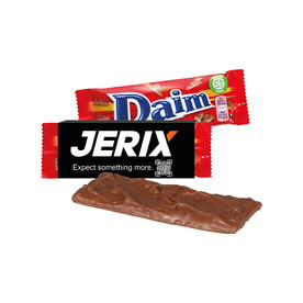 DAIM RIEGEL MIT WERBEBANDEROLE bedrucken, Art.-Nr. 91586