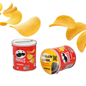 PRINGLES MINI ORIGINAL MIT WERBEEINLEGER bedrucken, Art.-Nr. 91646