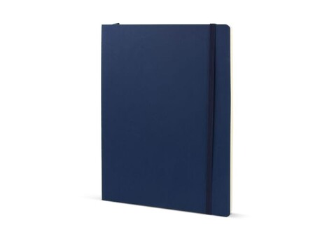 Notizbuch Softcover Maxi - Dunkelblau bedrucken, Art.-Nr. LT92076-N0010