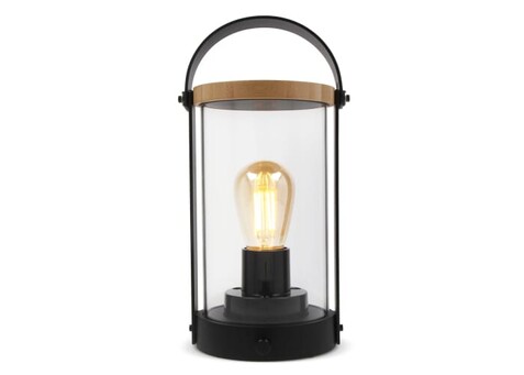 Edison-Bambuslampe - Schwarz bedrucken, Art.-Nr. LT93351-N0002