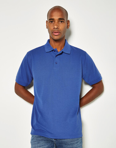 Kustom Kit Men`s Classic Fit Polo Superwash® 60º, Bottle Green, 4XL bedrucken, Art.-Nr. 043115409