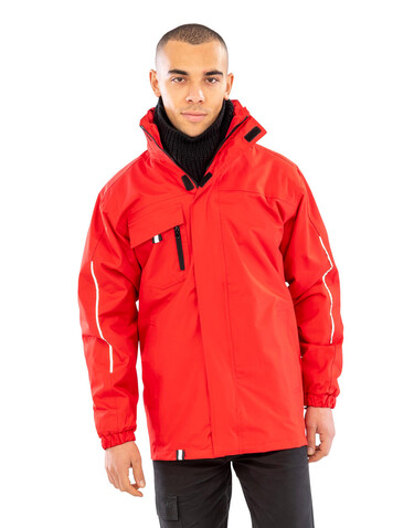 Result Printable 3-in-1 Transit Jacket, Black, 2XL bedrucken, Art.-Nr. 071331017