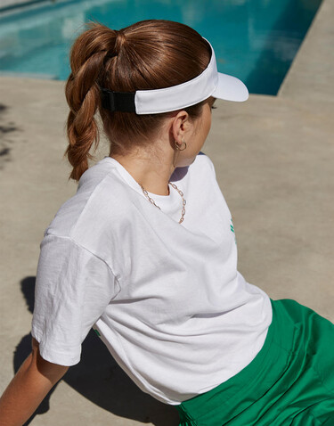 Beechfield Performance Visor, White, One Size bedrucken, Art.-Nr. 112690000