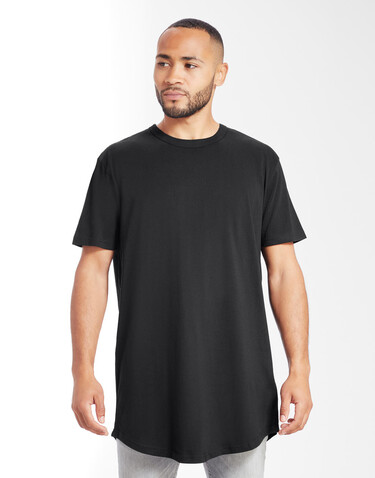 Mantis Men`s Organic Longer Length T, Black, M bedrucken, Art.-Nr. 176481014