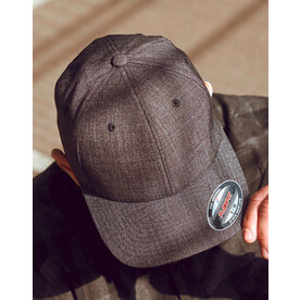 Flexfit Fine Melange Cap, Charcoal, S/M bedrucken, Art.-Nr. 311681301 Flexfit Fine Melange Cap, Charcoal, S/M bedrucken, Art.-Nr. 311681301