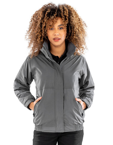 Result Ladies` Channel Jacket, Black, XS (8) bedrucken, Art.-Nr. 810331012