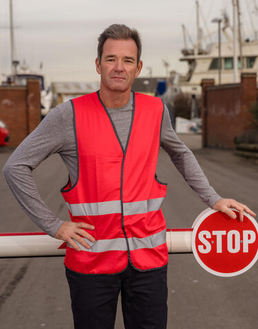 Result Core Enhanced Visibility Vest, Fluorescent Yellow, S/M bedrucken, Art.-Nr. 812336054