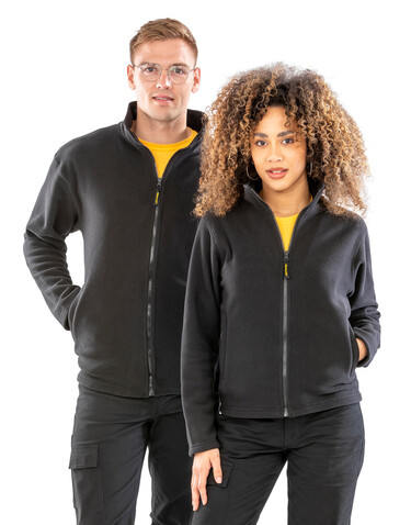 Result Ladies Horizon High Grade Microfleece Jacket, Black, XS bedrucken, Art.-Nr. 822331012