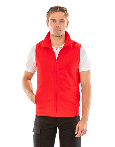 Result Micro Fleece Gilet, Forest, L bedrucken, Art.-Nr. 869335415