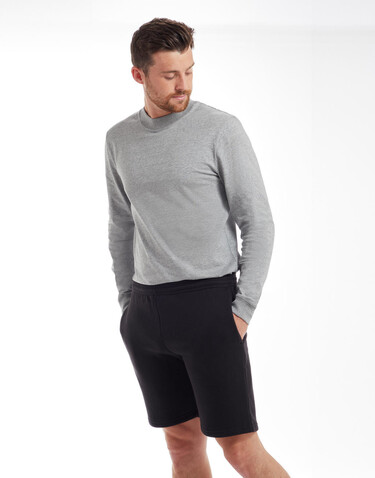 Mantis Essential Shorts, Heather Grey Melange, M bedrucken, Art.-Nr. 900481264
