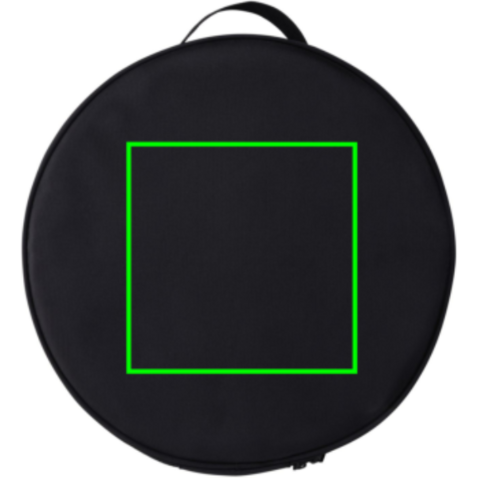 Volty Aware™ RPET EV-Kabeltasche schwarz bedrucken, Art.-Nr. P239.6601