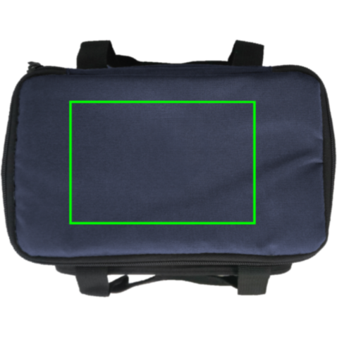 Impact AWARE™ RPET Kühltasche navy blau bedrucken, Art.-Nr. P422.305