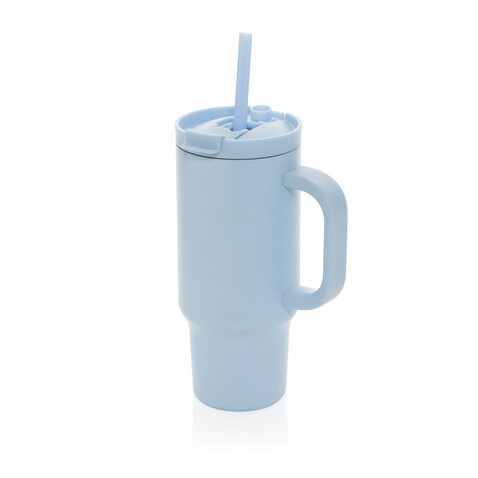 Cruiser kompakter, auslaufsicherer RCS rec. Becher 480ml blau bedrucken, Art.-Nr. P437.1515