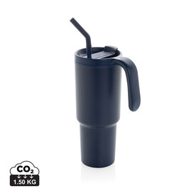 Graphic 360 Becher aus RCS-zertifiziert recyc. Stahl, 900ml navy blau bedrucken, Art.-Nr. P437.3225 Graphic 360 Becher aus RCS-zertifiziert recyc. Stahl, 900ml navy blau bedrucken, Art.-Nr. P437.3225