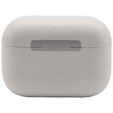 SCX.design E26 ANC-Ohrhörer mit interaktivem Touchscreen-Ladegehäuse, weiss bedrucken, Art.-Nr. 1PX19701