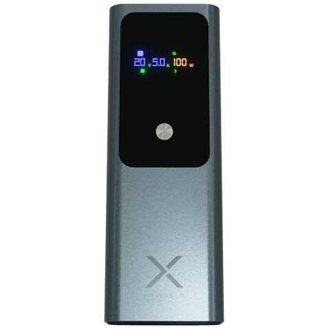 SCX.design P52 100W 20.000 mAh Computer Powerbank, grau bedrucken, Art.-Nr. 1PX20382