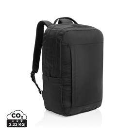 Swiss Peak Aware™ Edin 100% RPET 15,6" Laptop Rucksack schwarz bedrucken, Art.-Nr. P763.4801 Swiss Peak Aware™ Edin 100% RPET 15,6" Laptop Rucksack schwarz bedrucken, Art.-Nr. P763.4801