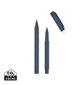 VINGA Baltimore RCS Stifteset navy blau bedrucken, Art.-Nr. V1690325