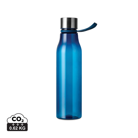 VINGA Lean 800ml RCS RPET Wasserflasche navy blau bedrucken, Art.-Nr. V4330525