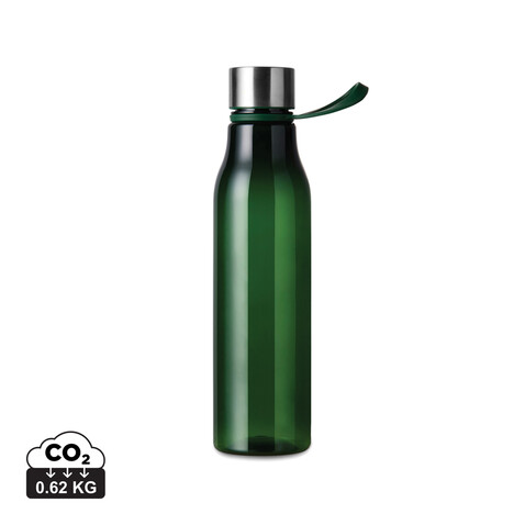 VINGA Lean 800ml RCS RPET Wasserflasche grün bedrucken, Art.-Nr. V4330507