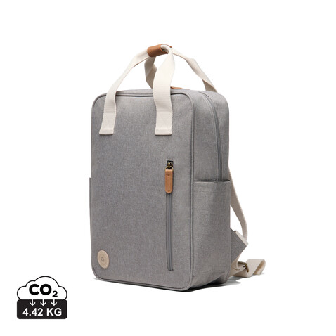 VINGA Sortino RCS Rucksack grau bedrucken, Art.-Nr. V7600102 VINGA Sortino RCS Rucksack grau bedrucken, Art.-Nr. V7600102