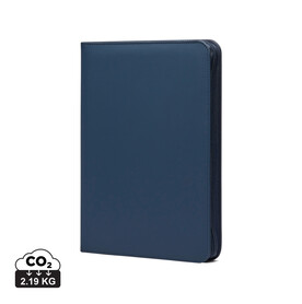 VINGA Baltimore RCS A4 Portfolio navy blau bedrucken, Art.-Nr. V7720125