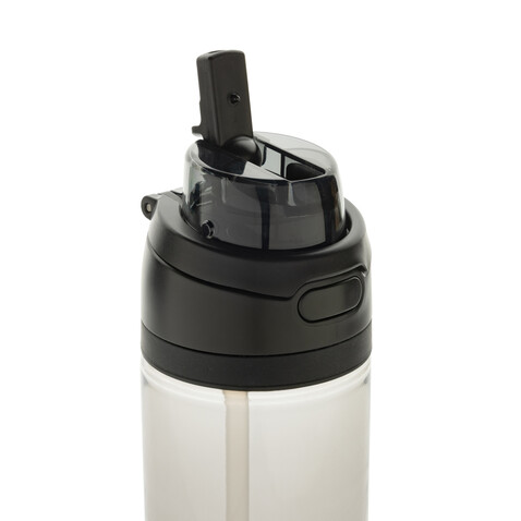 Omni Sip Wasserflasche 800ml aus RCS RPET schwarz bedrucken, Art.-Nr. P437.0901