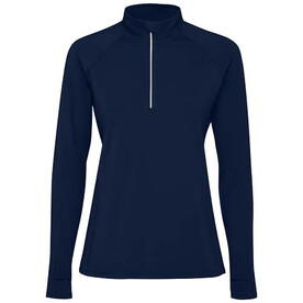 Estambul Half-Zip Sweatshirt für Damen, Navy Blue bedrucken, Art.-Nr. R10331R1
