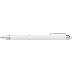 Kugelschreiber Oliver | Aluminium | Stylus – Weiß bedrucken, Art.-Nr. 002999999_0647