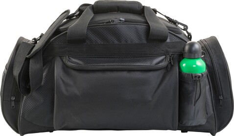 Reisetasche Ricardo | Polyester | 40 l – Schwarz bedrucken, Art.-Nr. 001999999_0933