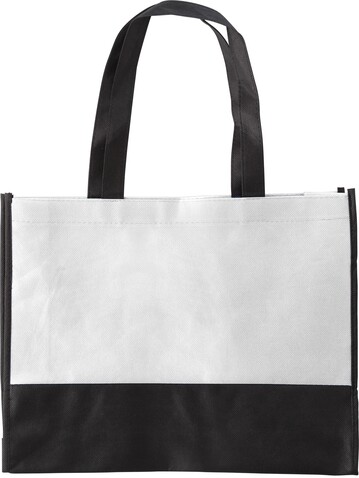 Einkaufstasche aus Non-Woven Brenda – Weiß bedrucken, Art.-Nr. 002999999_0971