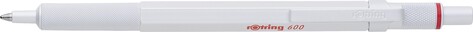 Rotring 600 Kugelschreiber | Metall – pearl white bedrucken, Art.-Nr. 605999127_1003231