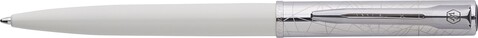 Waterman Allure Deluxe Kugelschreiber | Edelstahl – Weiß bedrucken, Art.-Nr. 002999128_1006006