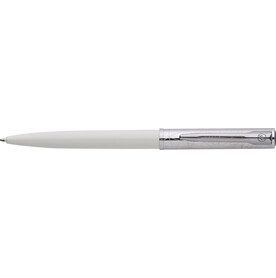 Waterman Allure Deluxe Kugelschreiber | Edelstahl – Weiß bedrucken, Art.-Nr. 002999128_1006006