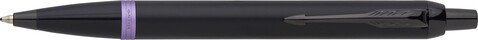 Parker IM Vibrant Rings Kugelschreiber | Metall – schwarz/violett bedrucken, Art.-Nr. 100999128_1006049