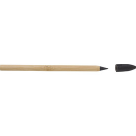 Bambus-Bleistift Hayes – Braun bedrucken, Art.-Nr. 011999999_1014844