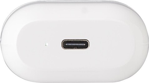 Drahtlose ABS-Kopfhörer Waylon – Weiß bedrucken, Art.-Nr. 002999999_1014848