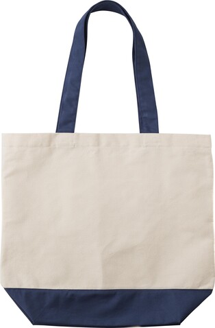 Einkaufstasche aus Baumwolle (280 g/m2) Cole – Blau bedrucken, Art.-Nr. 005999999_1014867