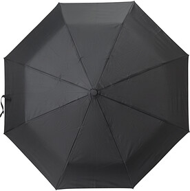 Regenschirm Kameron | Recycelt – Schwarz bedrucken, Art.-Nr. 001999999_1014870