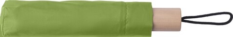 rPET 190T Regenschirm Brooklyn – Hellgrün bedrucken, Art.-Nr. 029999999_1014871